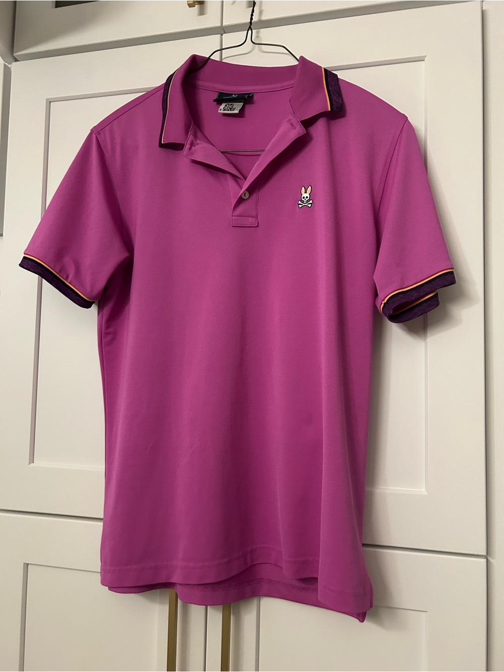 Psycho Bunny Men’s Polo with Contrast Trim and a second